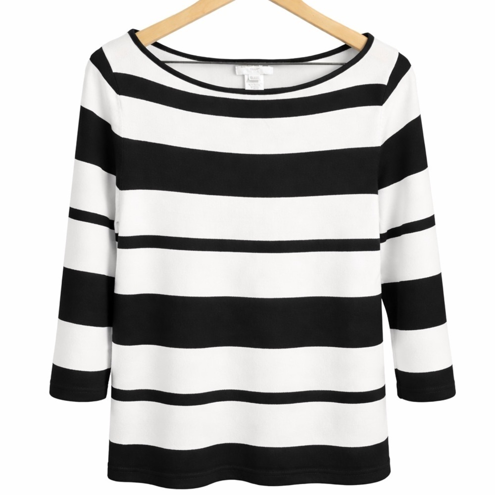 Jones New York 100% Cotton Scoop Neck Sweater